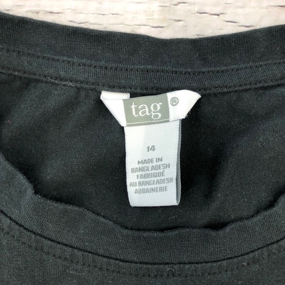 Tag Girls T-Shirt Short Sleeve Size 14 - Picture 3 of 6